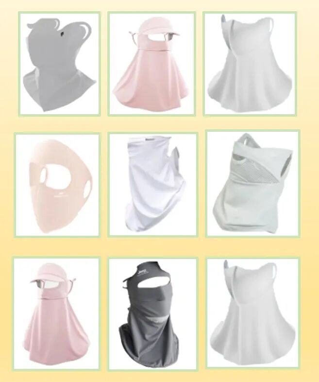 防晒面罩款式多到底哪种最有效？黑龙江省消费者协会发布20款防